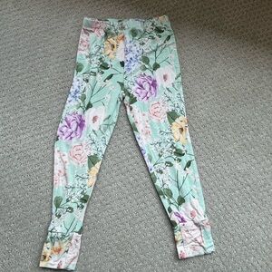 Posh Peanut Floral Pajama Pants 4T